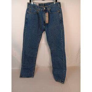 Levis 505 Regular Fit Mens Blue Jeans W34 L34